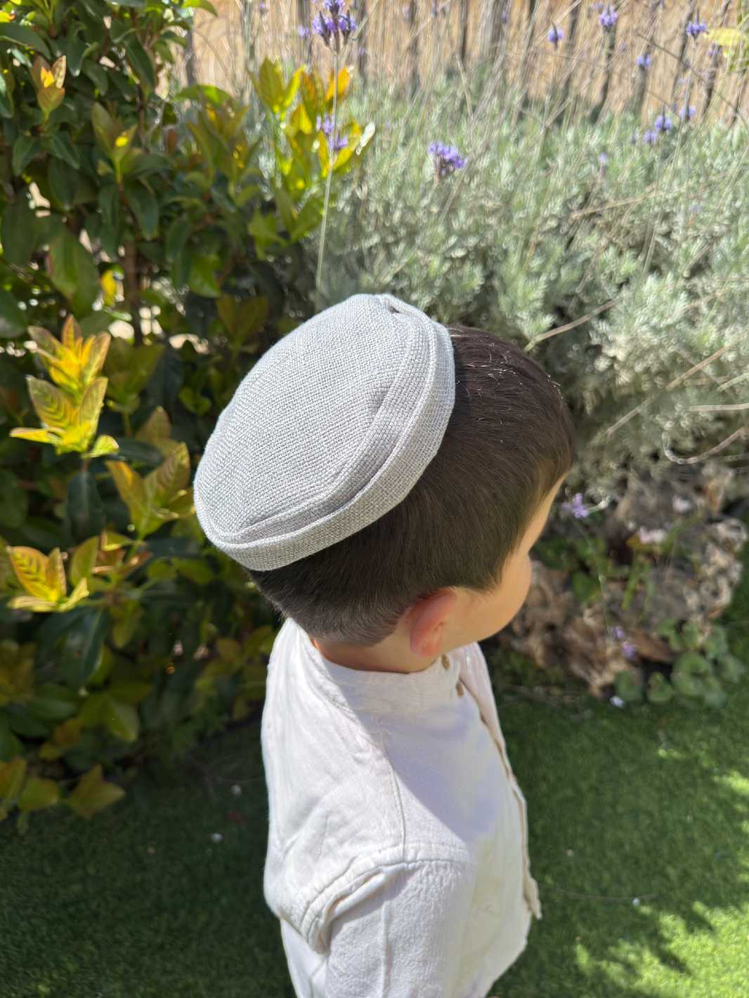 כיפת ילדים אפור